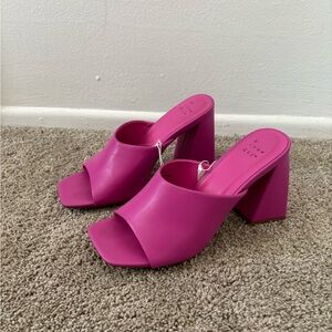 NWT Block heels